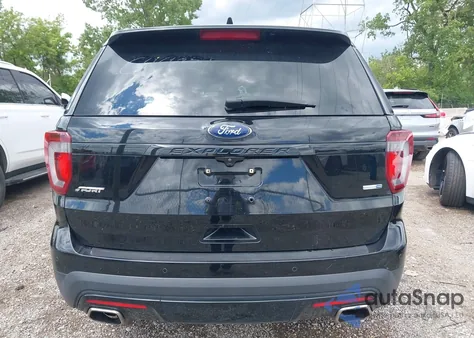 2017 Ford Explorer Sport z USA, uszkodzony, nr VIN 1FM5K8GTXHGC44221